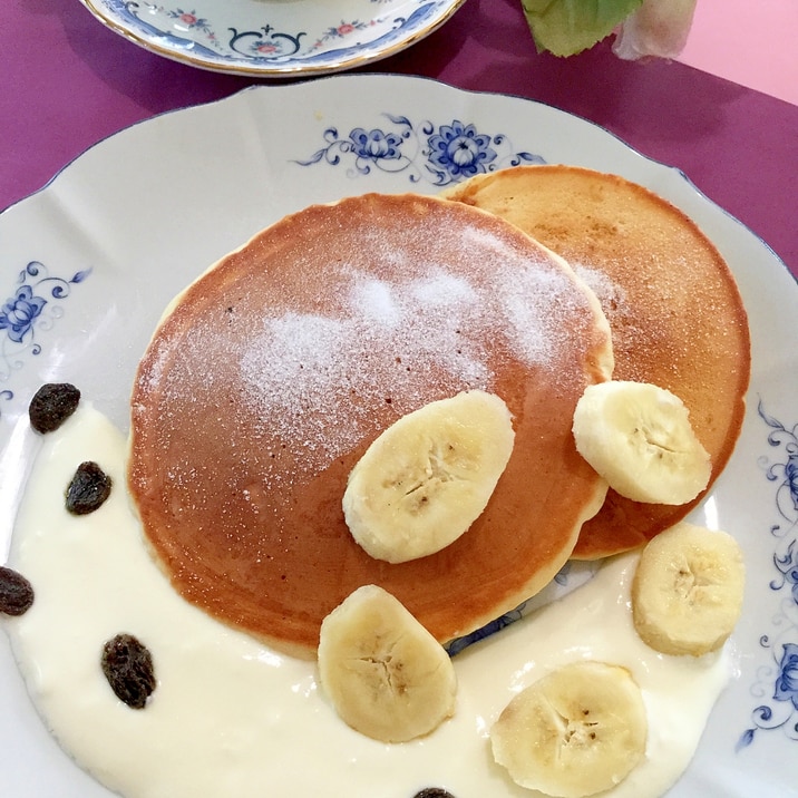 あっさり爽やかパンケーキ レシピ 作り方 By めーぷんぷい 楽天レシピ あっさり爽やかパンケーキ レシピ 作り方 By めーぷんぷい 楽天レシピ
